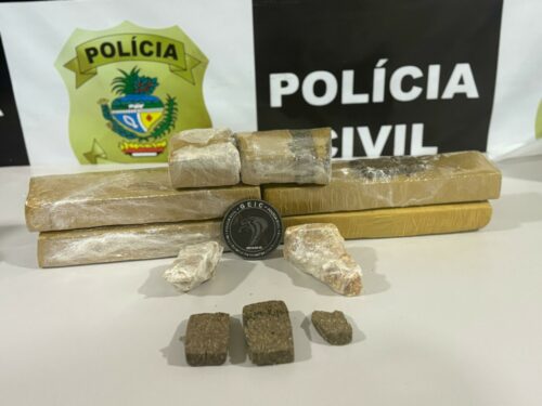 PCGO prende dois homens em flagrante por tráfico de drogas em Cristalina