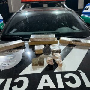 PCGO prende dois homens em flagrante por tráfico de drogas em Cristalina