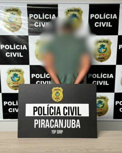 PCGO prende em Piracanjuba homem que voltou a agredir companheira após sair da prisão