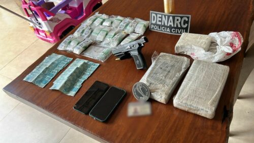 PCGO prende família dedicada ao tráfico de drogas e lavagem de dinheiro e bloqueia mais de R$ 4 milhões