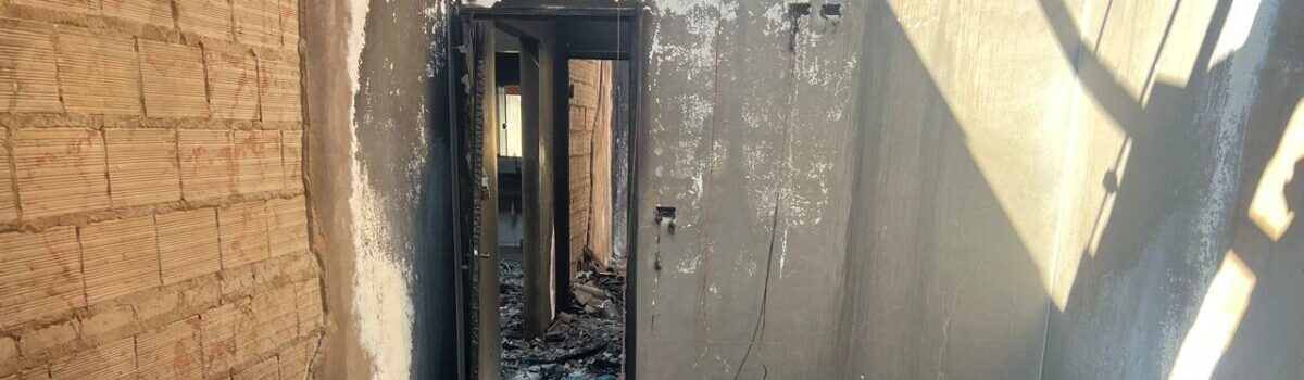 PCGO prende homem que incendiou casa da ex-cunhada por não aceitar separação conjugal em Santa Helena