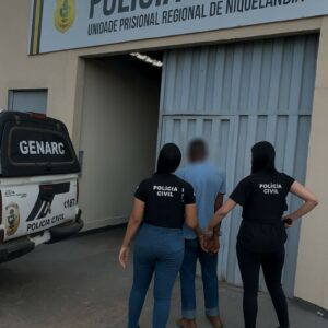 PCGO prende homem investigado pelo crime de homicídio ocorrido na zona rural de Niquelândia