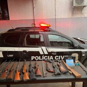 PCGO prende homem que mantinha oficina clandestina de armas de fogo em Montividiu