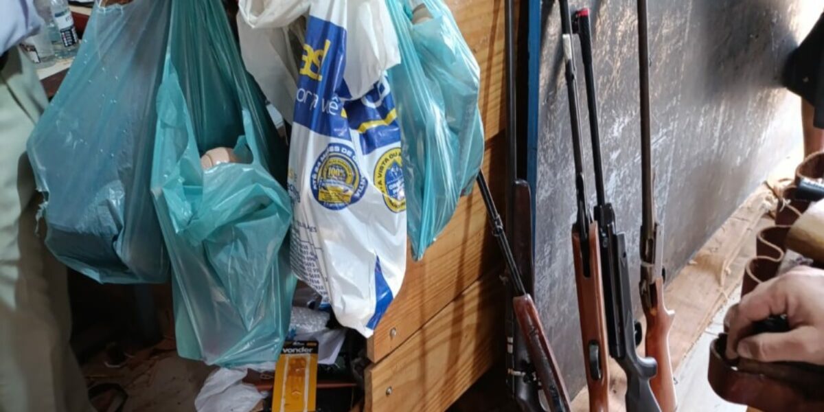 PCGO prende homem que mantinha oficina clandestina de armas de fogo em Montividiu