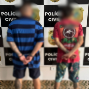 PCGO prende irmãos por tráfico de drogas durante cumprimento de mandados em Caldas Novas