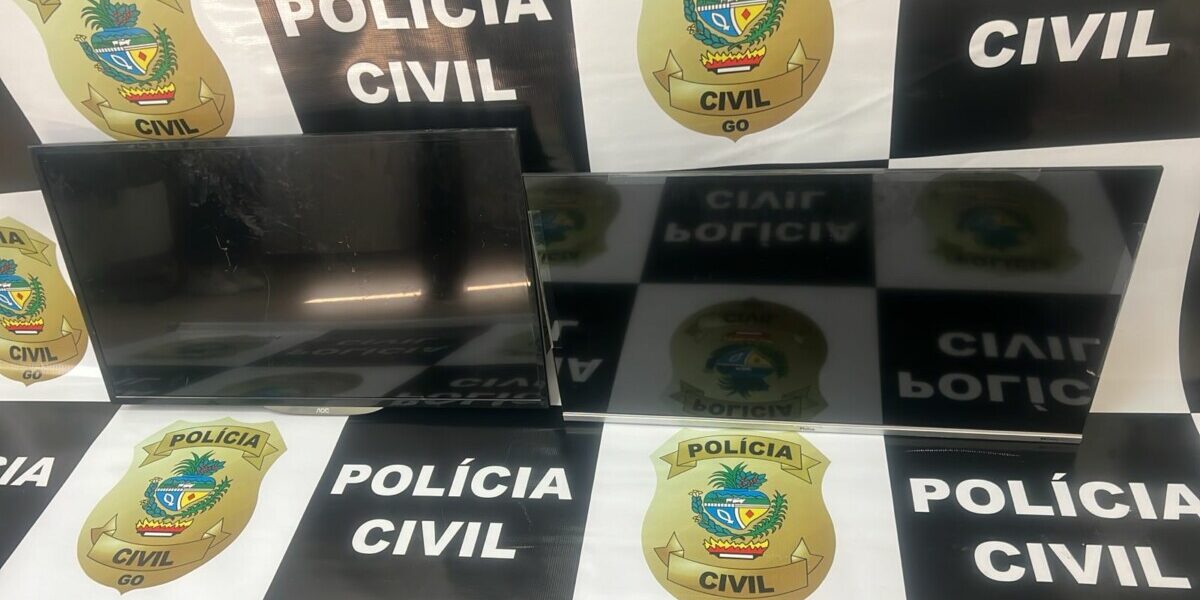 PCGO prende mulher em flagrante por receptação de televisores furtados de UBS em Vianópolis