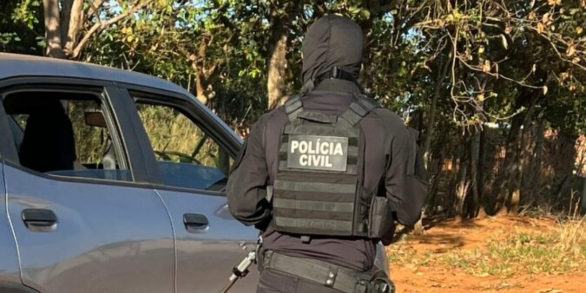 PCGO prende seis investigados faccionados por operarem o tráfico de drogas e outros crimes em Nazário