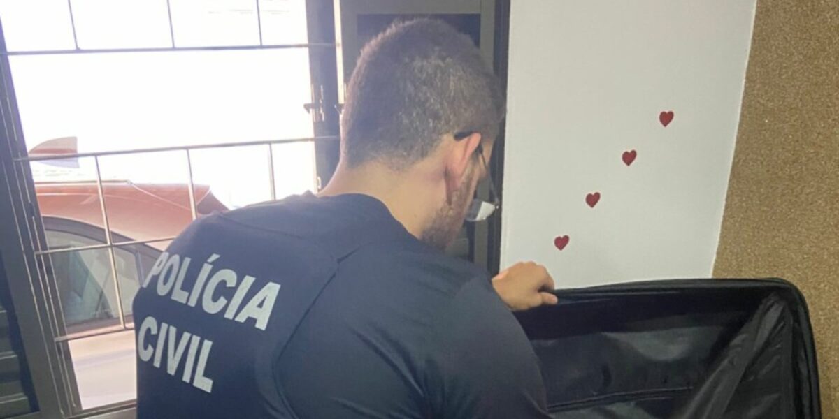 Polícia Civil cumpre buscas em imóvel usado para o tráfico de drogas em Morrinhos