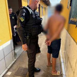 Polícia Civil prende investigado por estupro de vulnerável ocorrido no Estado do Pará