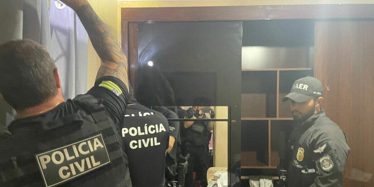 ‘Red Flag’: PCGO desarticula facção criminosa e prende investigados por homicídios em Rio Verde