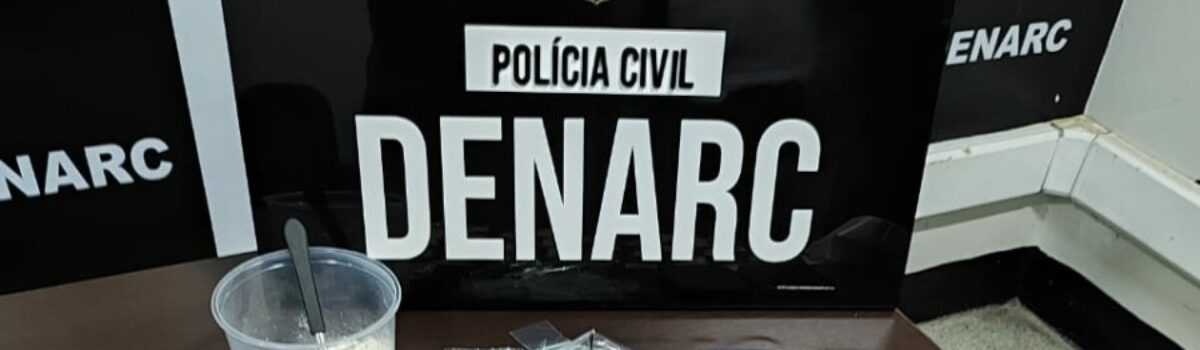 PCGO prende investigado que adquiriu “carteira de clientes” de rival para tentar liderar o tráfico de drogas no Jd. Santo Antônio, em Goiânia
