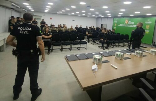 Operação Enigma: PCGO e PCCE prendem oito pessoas e apreendem munições e cartões bancários