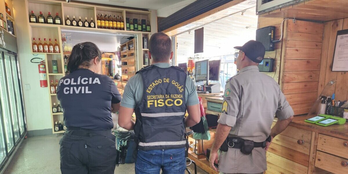 Operação Gatsby vistoria distribuidoras de bebidas em Goiânia suspeitas de praticar crimes tributários