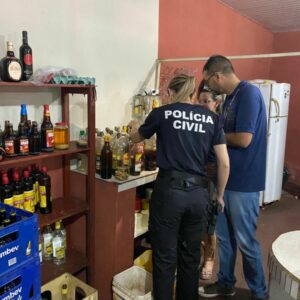Operação Metanol: PCGO e forças de segurança fiscalizam estabelecimentos em São Luís de Montes Belos
