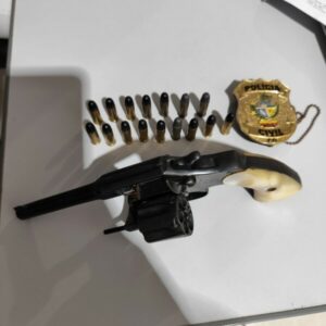 PCGO cumpre mandado de busca e apreensão e prende investigado em flagrante com arma de fogo em Mozarlândia