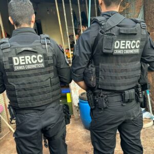 PCGO cumpre mandado de busca em investigação sobre armazenamento de material de exploração sexual infantil em Goiânia