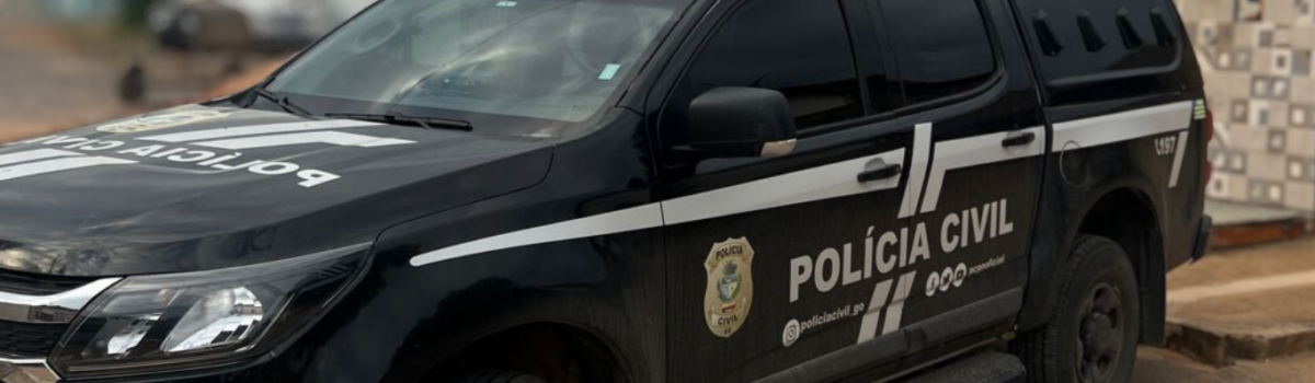 PCGO cumpre mandado e prende investigado por lesão corporal no âmbito de violência doméstica