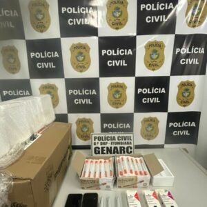 PCGO deflagra operação e prende mulher por envio ilegal de canetas emagrecedoras a outros estados