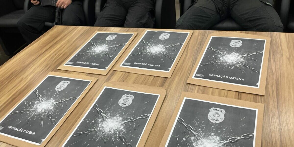 PCGO deflagra ‘Operação Catena’ e desarticula orcrim voltada ao tráfico de drogas e lavagem de capitais
