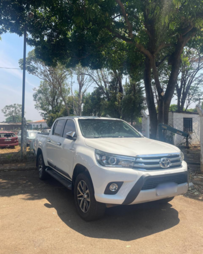 PCGO e PMGO recuperam caminhonete de luxo que havia sido furtada em MG