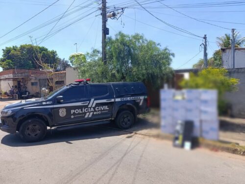 PCGO prende dupla em flagrante por receptação de R$ 60 mil em objetos furtados