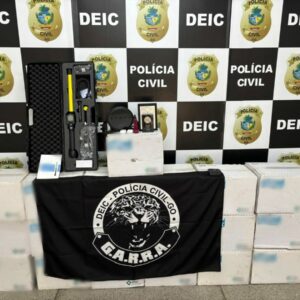PCGO prende dupla em flagrante por receptação de R$ 60 mil em objetos furtados