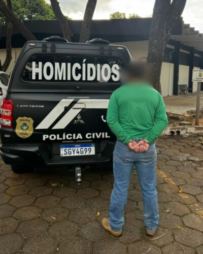 PCGO prende em Aparecida de Goiânia investigado por dupla tentativa de homicídio ocorrida na região sudoeste de Goiás