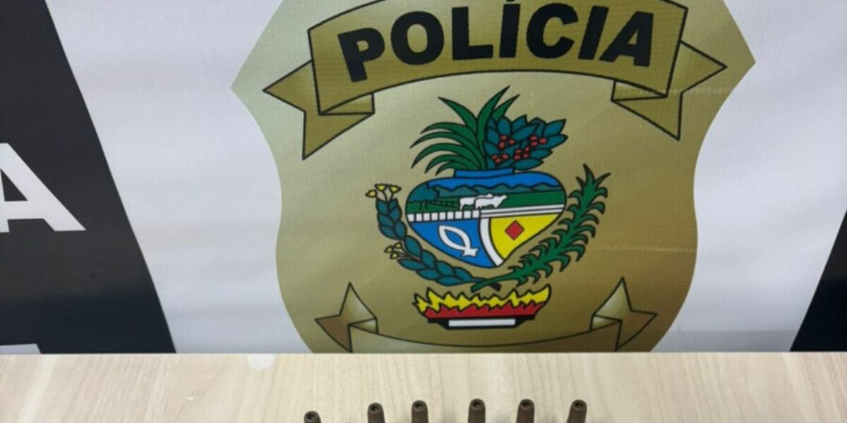 PCGO prende homem por subtração de incapaz e posse de munições em Aparecida de Goiânia