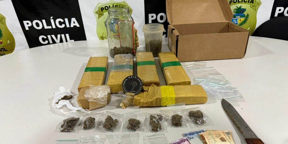 PCGO prende homem por tráfico de drogas na modalidade “delivery” em Cristalina