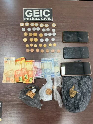 PCGO prende mulher em flagrante por tráfico de drogas em Nazário
