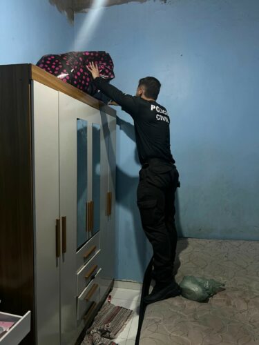 PCGO prende suspeitos de tráfico e apreende munições durante cumprimento de mandados