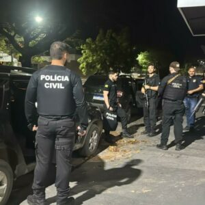 PCGO prende suspeitos de tráfico e apreende munições durante cumprimento de mandados