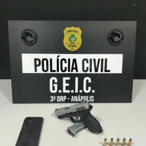 PCGO prende um dos investigados por roubo a fazenda na zona rural de Anápolis