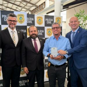 PCGO realiza cerimônia de revitalização da Central Geral de Flagrantes de Goiânia e homenageia policiais civis