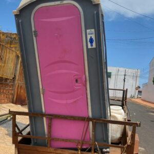 PCGO recupera banheiro químico furtado e apura possível esquema de desvios em eventos