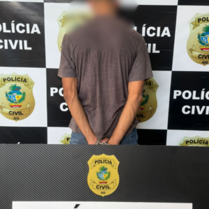 Polícia Civil e Polícia Penal, em ação conjunta, prendem homem investigado por roubo em Piracanjuba