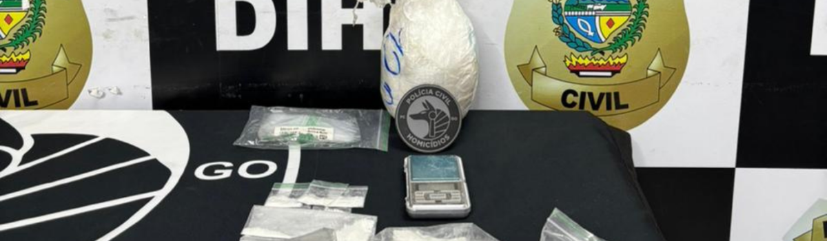 Polícia Civil prende homem por tráfico de drogas após denúncia anônima em Goiânia