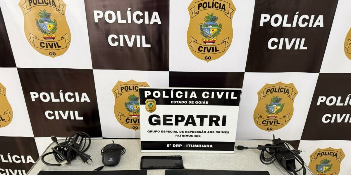 Polícia Civil recupera equipamentos retidos indevidamente por ex-funcionários de empresa em Itumbiara