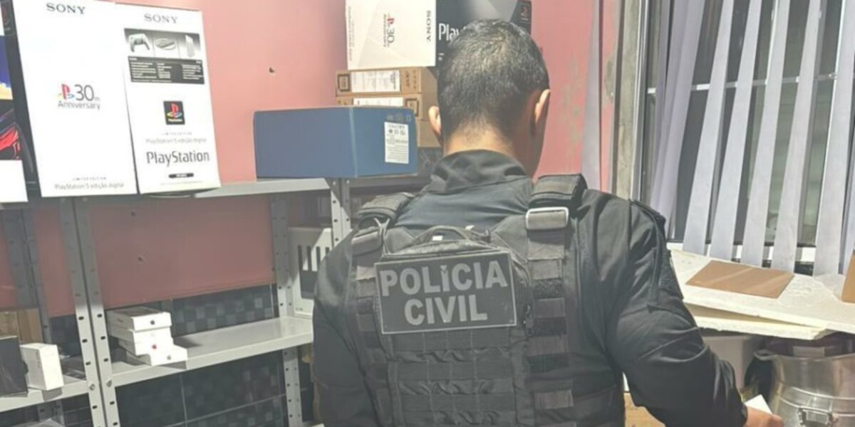 PCGO faz operação contra compras fraudulentas que lesaram uma das maiores varejistas de produtos eletrônicos do país