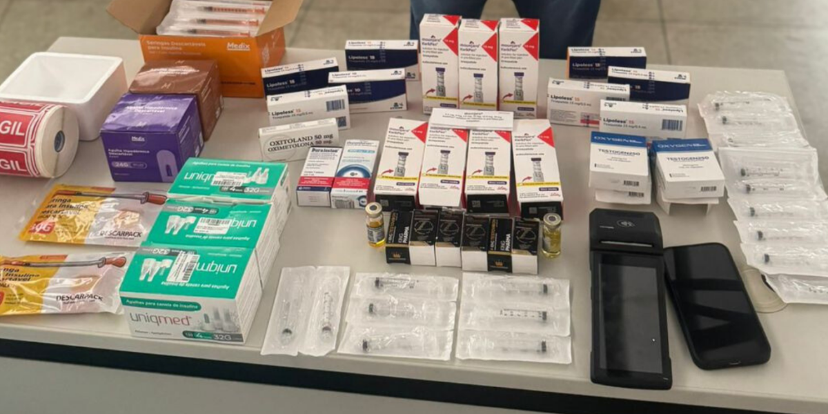 PCGO prende dois suspeitos por venda irregular de medicamentos para emagrecimento em Goiânia