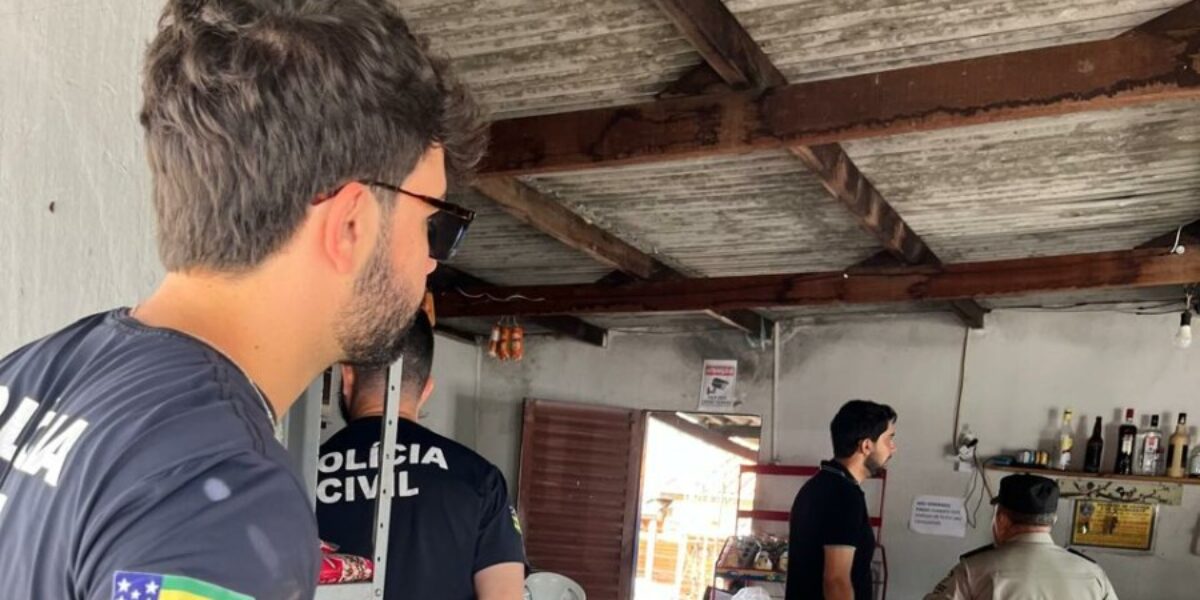 PCGO realiza Operação Metanol em conjunto com outros órgãos em Corumbá de Goiás