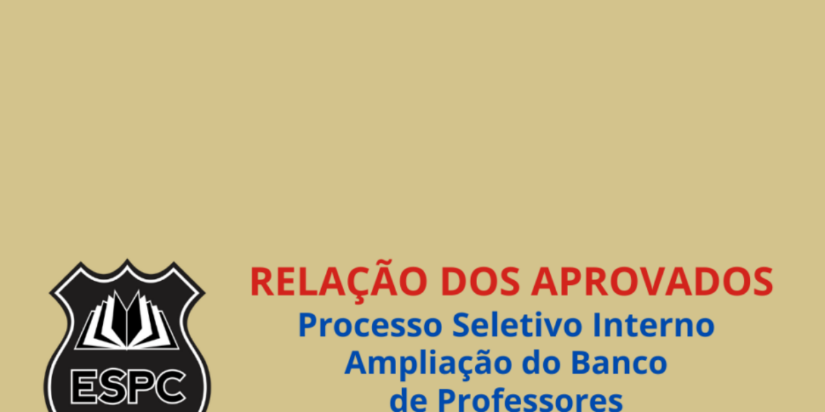 RESULTADO – Ampliação do Banco de Professores