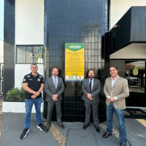 Direção da Polícia Civil de Goiás faz visita técnica à 1ª Delegacia Distrital de Goiânia após revitalização da unidade