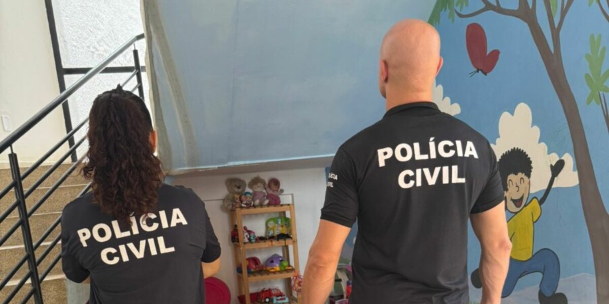 PCGO cumpre mandado em distribuidora de bebidas por suspeita de armazenamento de pornografia infantil