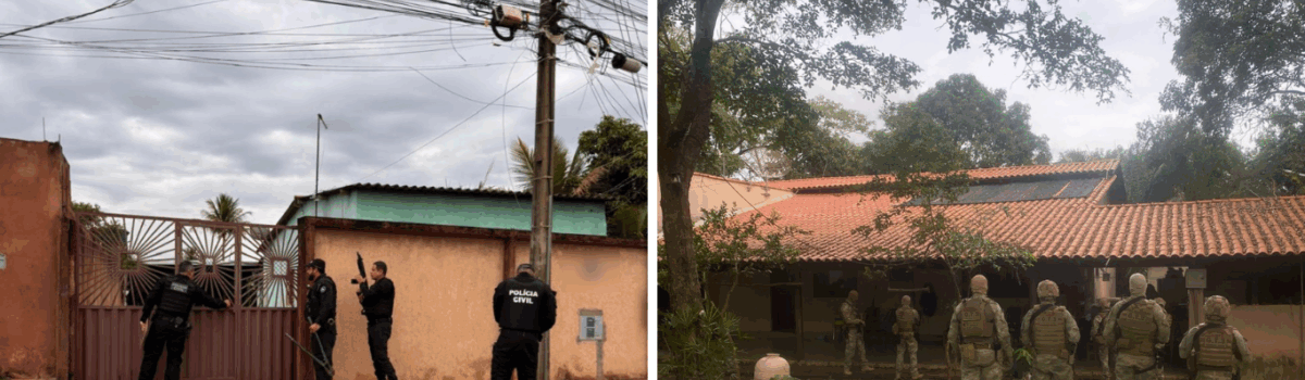 PCGO deflagra operação em 7 estados brasileiros e cumpre 61 ordens judiciais contra organização criminosa e lavagem de dinheiro