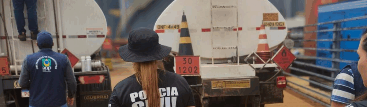 PCGO e ANP realizam fiscalização de combustíveis no polo petrolífero de Senador Canedo