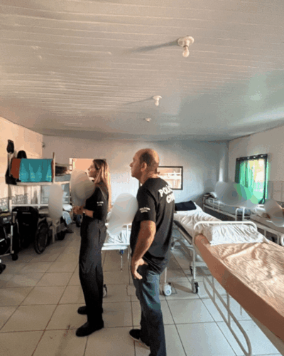 PCGO e Vigilância Sanitária fiscalizam instituição para idosos em Goiânia e constatam diversas irregularidades