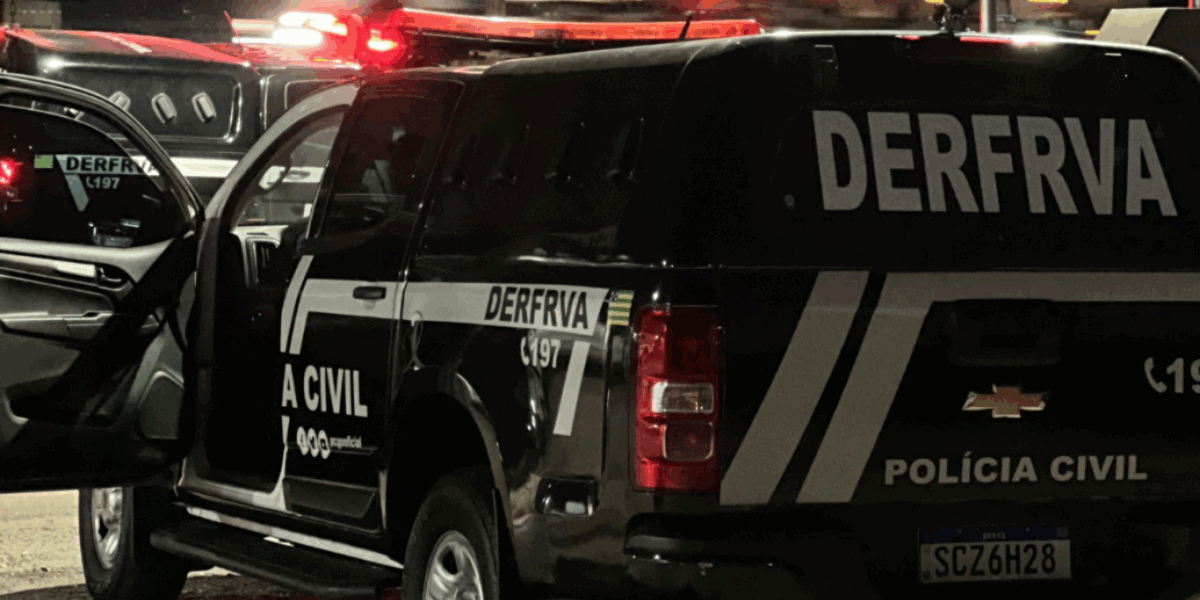 PCGO prende investigado por receptação de caminhonete furtada em Minas Gerais