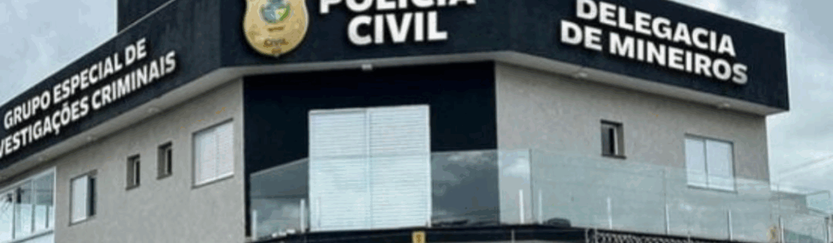 PCGO autua em flagrante homem que chegou dirigindo sob efeito de álcool à Delegacia de Mineiros