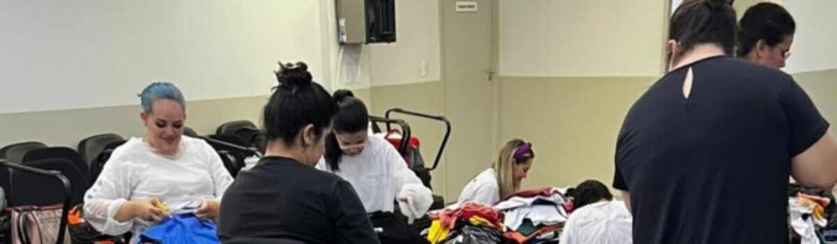 Ação social: PCGO doa, após autorização judicial, vestuários apreendidos para instituição filantrópica